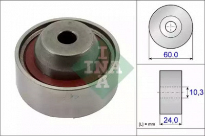 WILMINK GROUP wg1253135 -  Паразитный / Ведущий ролик, зубчатый ремень